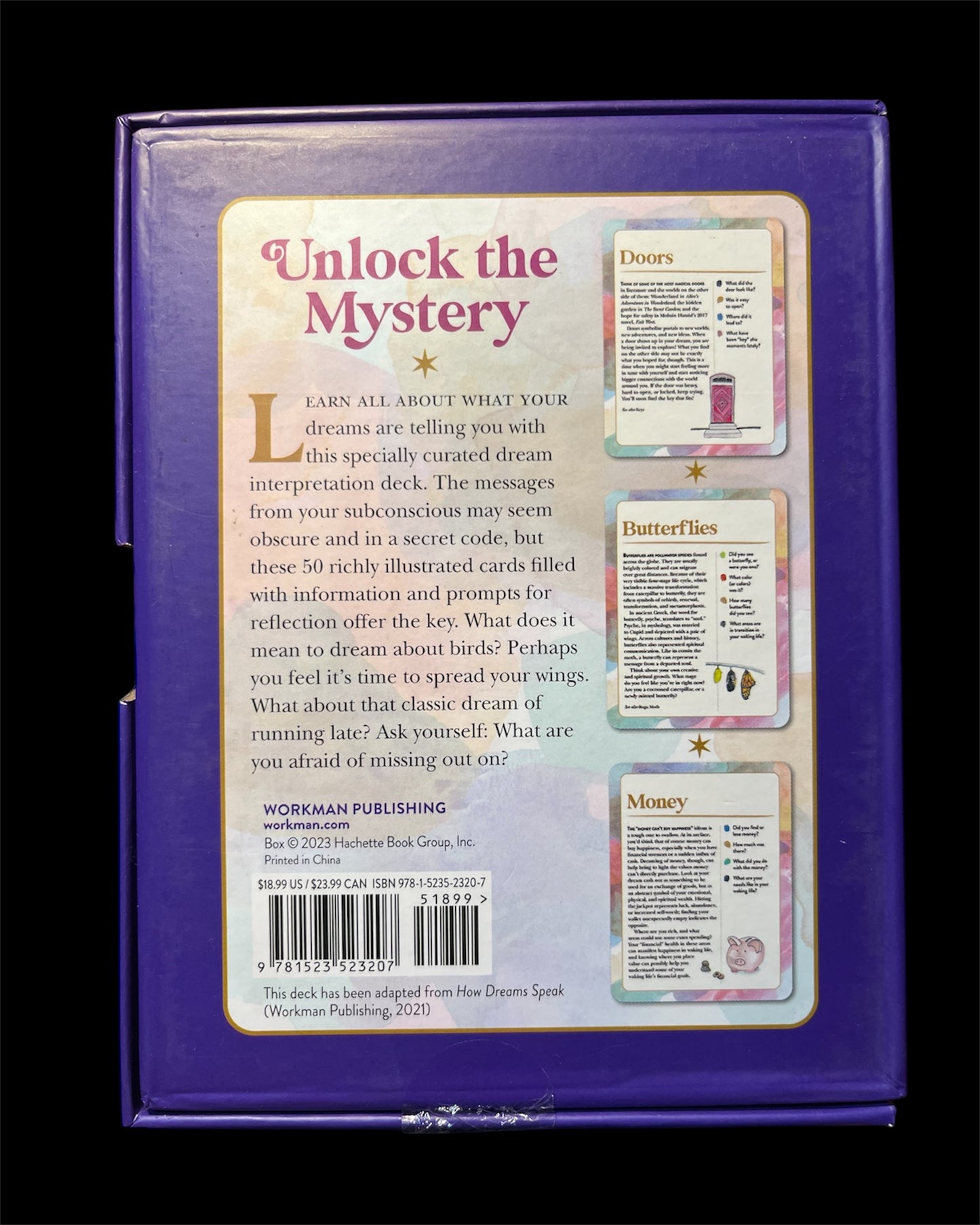 The Dream Symbols Card Deck: Decode Your Nightly Dreams, Chilton, Nicole