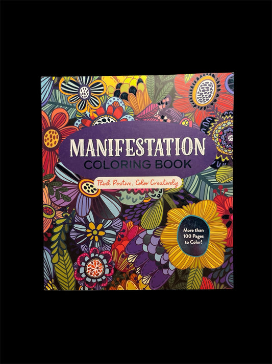 Manifestation Coloring Book: Think Positive, Color Creatively (Chartwell Coloring Books)