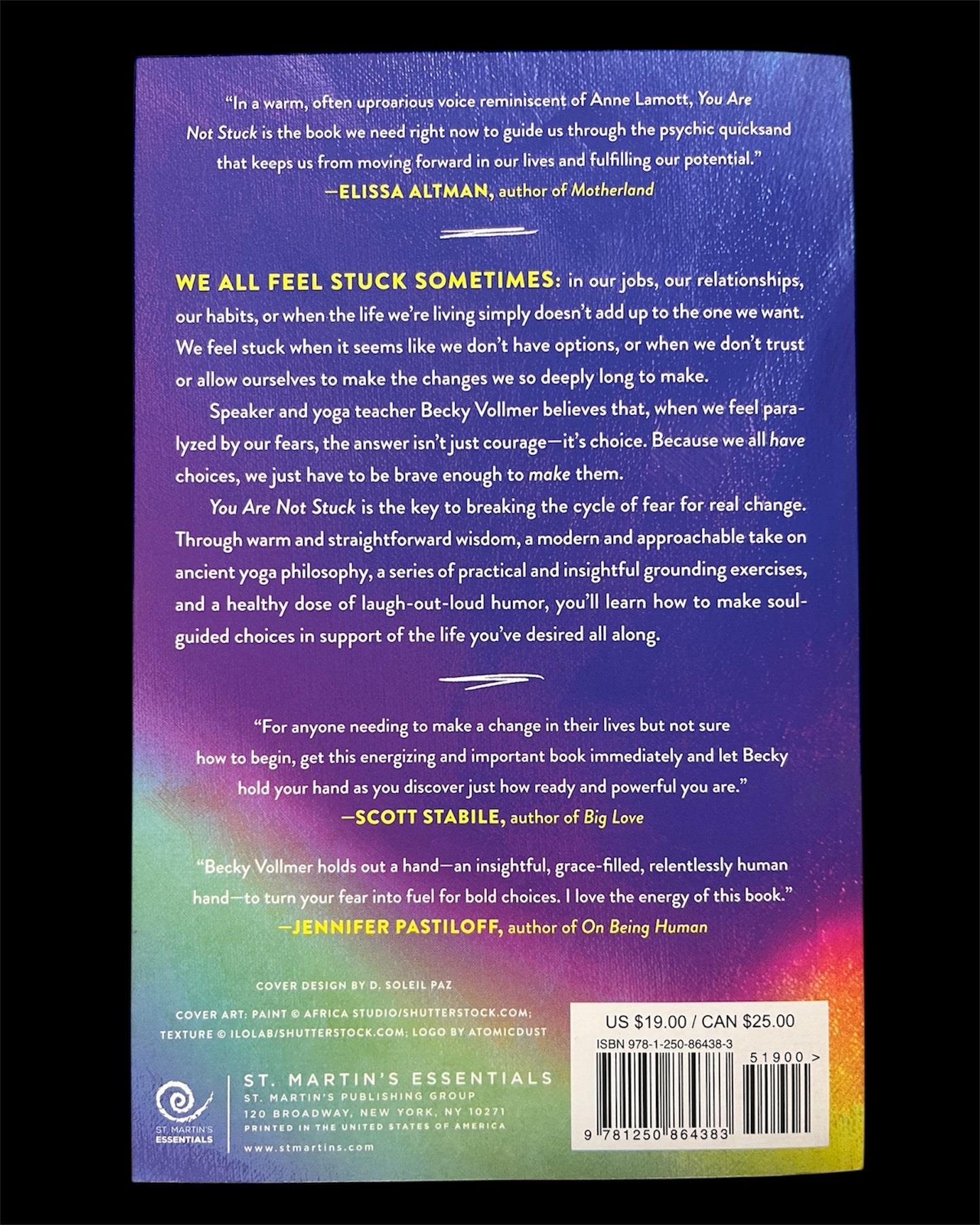 You Are Not Stuck: How Soul-Guided Choices Transform Fear into Freedom, Vollmer, Becky